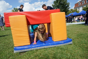 policyjny piknik na Wyspie Młyńskiej