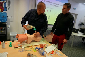 policjanci szkolą się