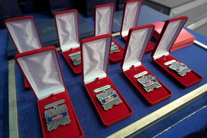 ujęcia na medale i odznaczenia