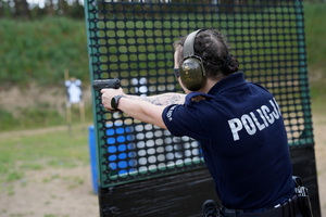 Policjanci podczas Turnieju Par Patrolowych