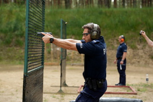 Policjanci podczas Turnieju Par Patrolowych