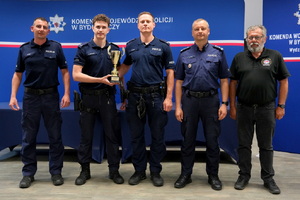 Policjanci podczas Turnieju Par Patrolowych