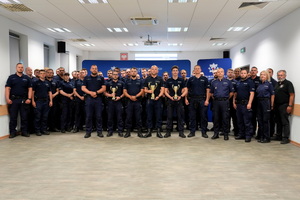 Policjanci podczas Turnieju Par Patrolowych
