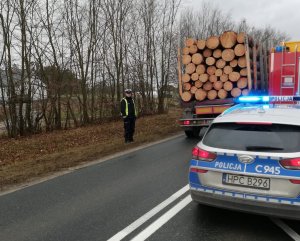 Policyjna akcja „Bus &amp; Truck” na drogach powiatu tucholskiego.