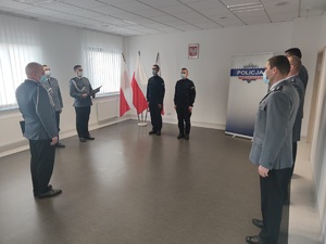 Ceremonia ślubowania policjantów