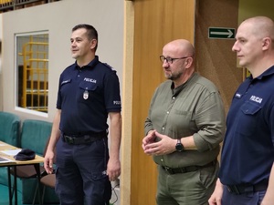 organizatorzy witają uczestników testu