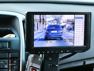 wideorejestrator ukazuje poczynania kierowcy